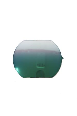 Unisex sunglasses with green mirrored lenses Medy Ooh | NERUDANEROVERDE